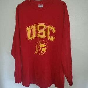 Vintage Varsity Athletic Apparel USC Trojan   Sweat Shirt Men Sz XL